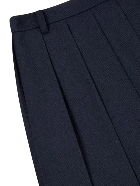 Fusta plisata Studio Tomboy plisată plic albastru