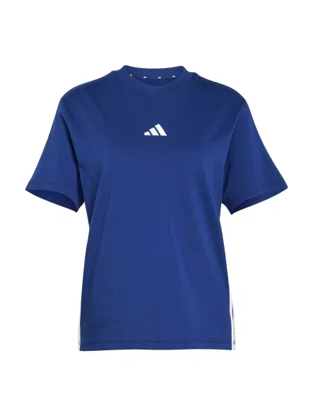 ADIDAS SPORTSWEAR Funkční tričko Essentials Cotton tmavě modrá bílá
