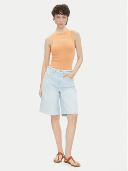 Top Pepe Jeans oranžový