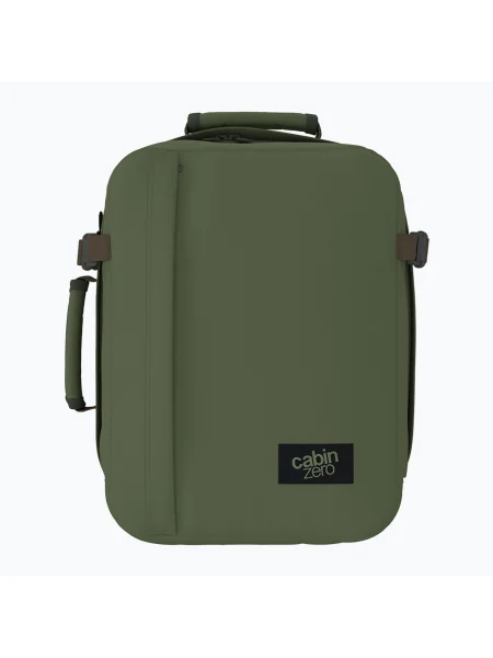 Utazó hátizsák CabinZero Classic Tech 28 l georgian khaki Classic Tech 28 zöld