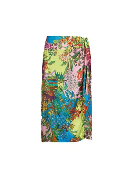 Fustă de satin Liu Jo din satin albastru