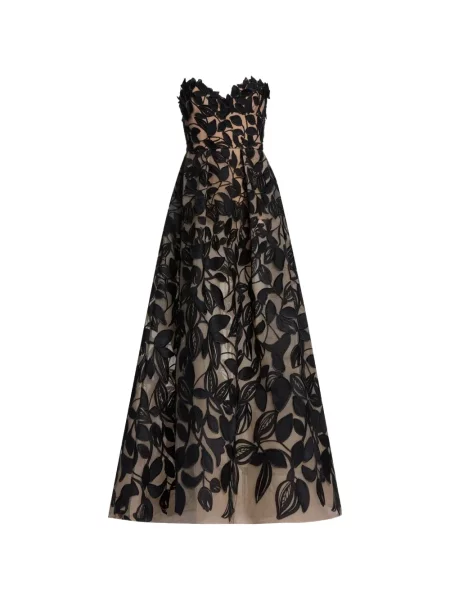 Rochie de seară Elie Saab din tul negru