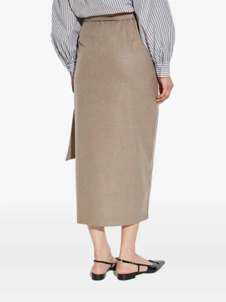 Fustă midi Max Mara până la genunchi