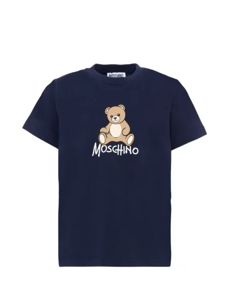 Koszulka dziecięca Moschino niebieska