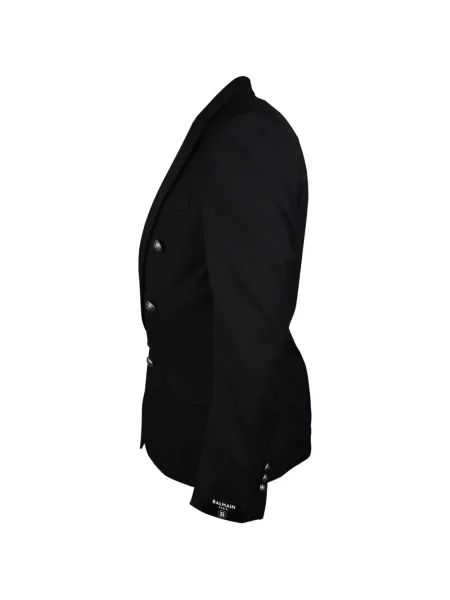 Sacou Balmain cu două rânduri de nasturi negru