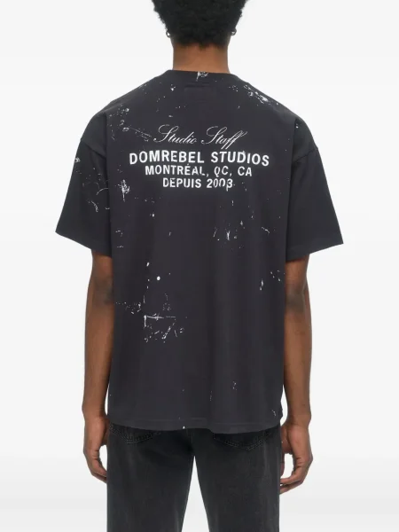 Tricou Domrebel negru