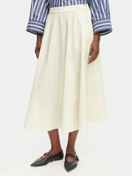 MAX&Co. Fustă midi Gonna Crem