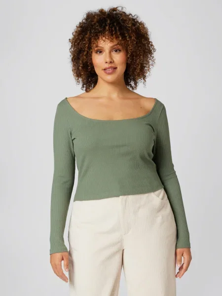 A LOT LESS Tricou Nicola' verde