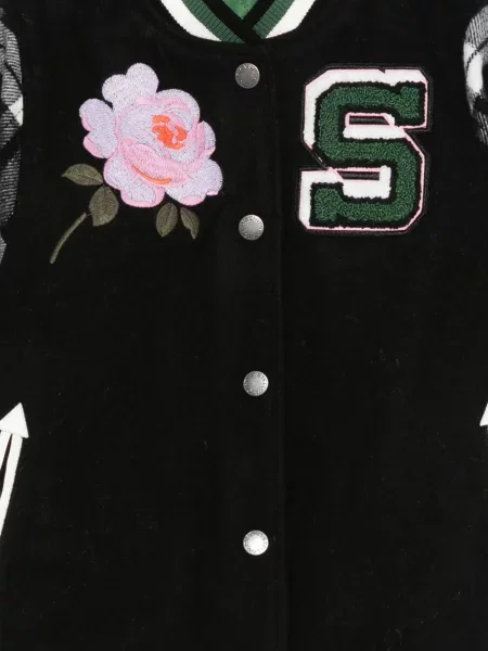 Kurtka bomber dziecięcy Stella Mccartney czarny