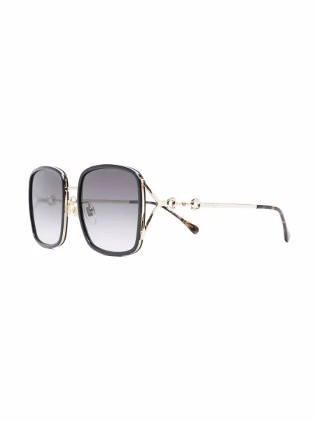 Okulary kwadratowe Gucci Eyewear czarne