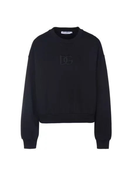 Bluza z kapturem Dolce And Gabbana z kapturem czarna