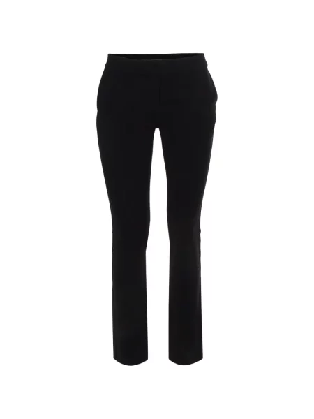 Pantaloni Dvf Diane Von Furstenberg din crep negru
