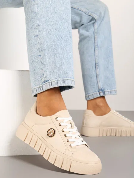 Sneakers Lavfedi bej