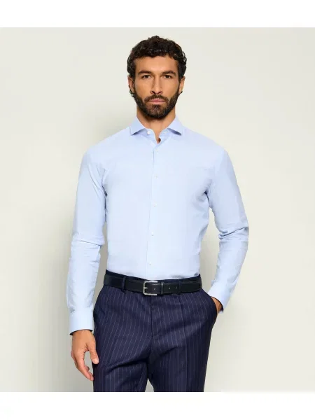 BOSS BLACK Cămașă | stretch negru