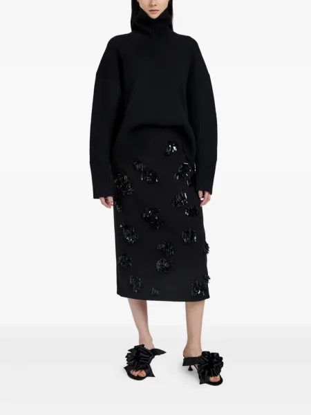 Пола Proenza Schouler бродирана черно