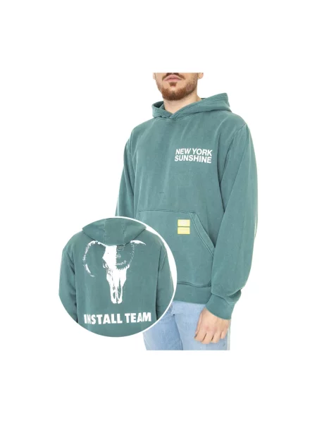 Bluza z kapturem Dickies z kapturem zielona