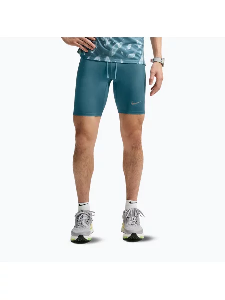 Pantaloni scurți de alergare pentru bărbați Nike Fast Dri-Fit Brief Lined Tight smokey blue albastru
