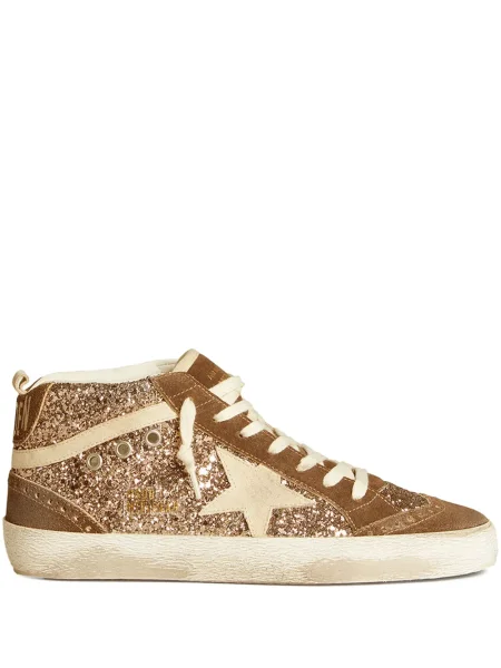 Sneakerși Golden Goose Mid Star auriu