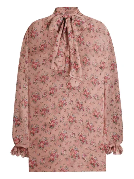 Bluză Dolce & Gabbana cu imagine roz