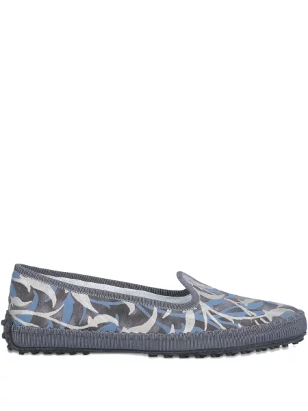 Loafers Tod's s potiskem modré