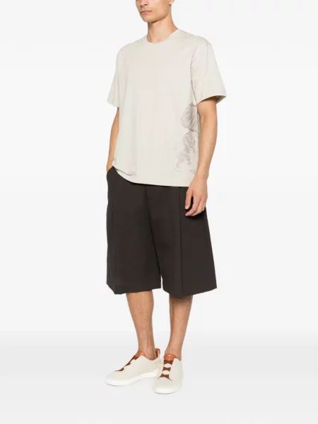 Tricou Corneliani cu broderie