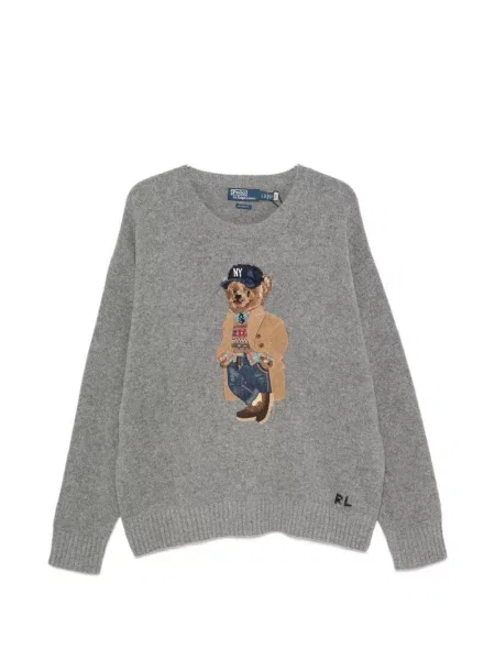 Tricou polo Polo Ralph Lauren gri