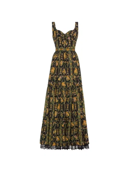 Rochie maxi Agua By Agua Bendita negru