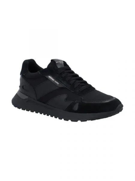 Michael Kors De piele sneakers MILES negru