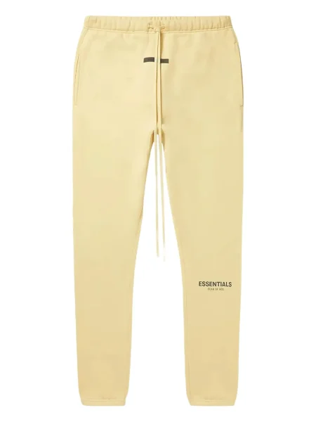 Pantaloni Fear Of God Essentials galben