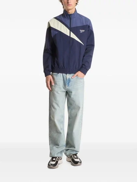 Geacă Reebok alergare albastru