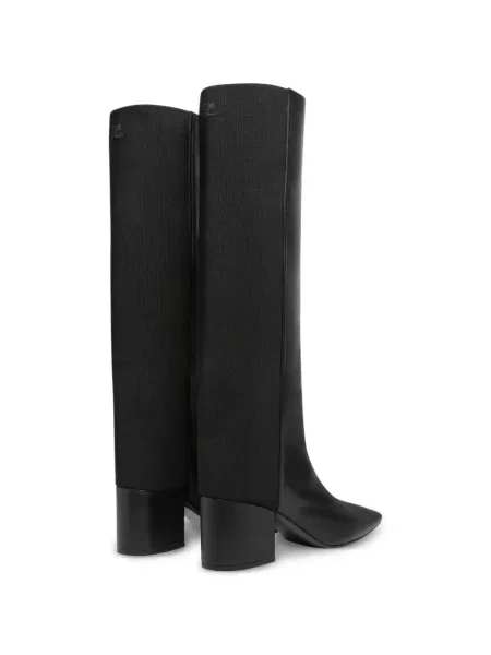 Botine Courreges cu autograf negru