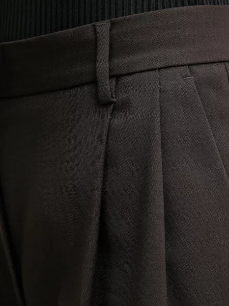 Шерстяные брюки Filippa K коричневые