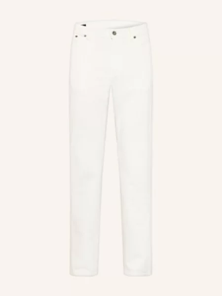 Zegna Džíny Slim Fit white bílé