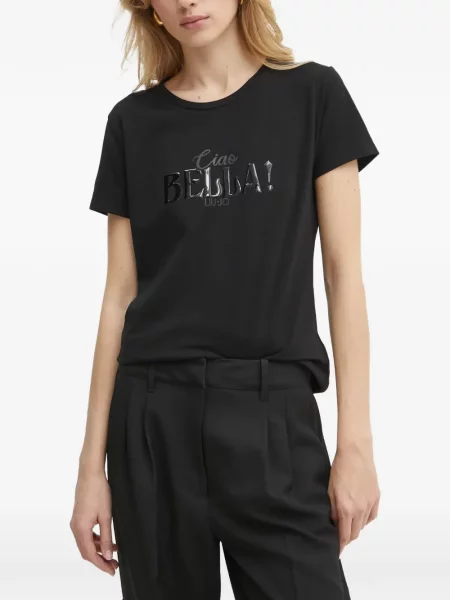 Tricou Liu Jo cu autograf negru