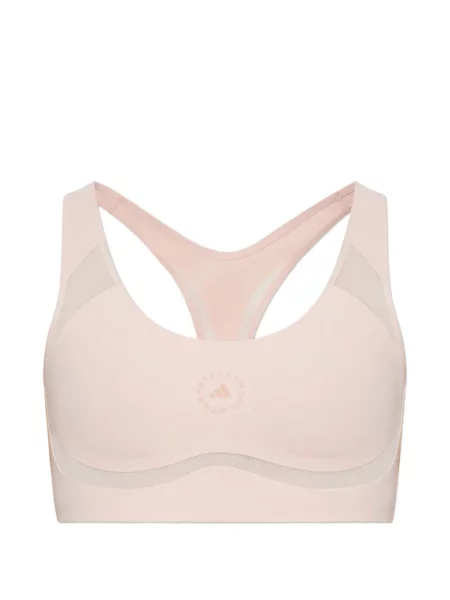 Sutien sport Adidas By Stella Mccartney cu imagine roz