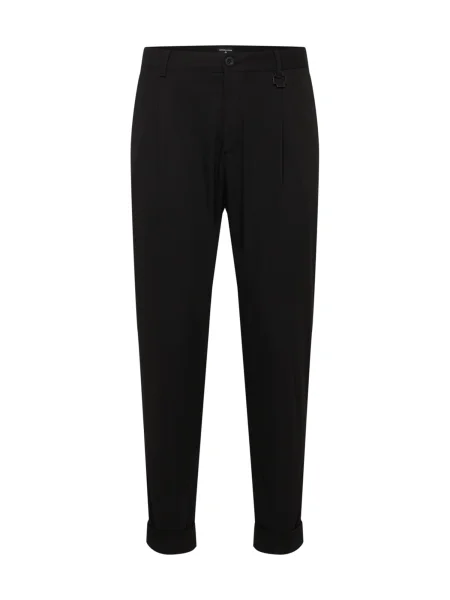 STRELLSON Kalhoty se sklady v pase Louis' černá