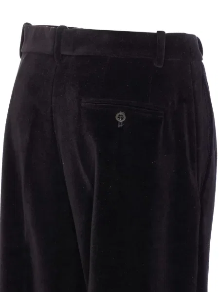 Pantaloni Circolo 1901 de catifea negru