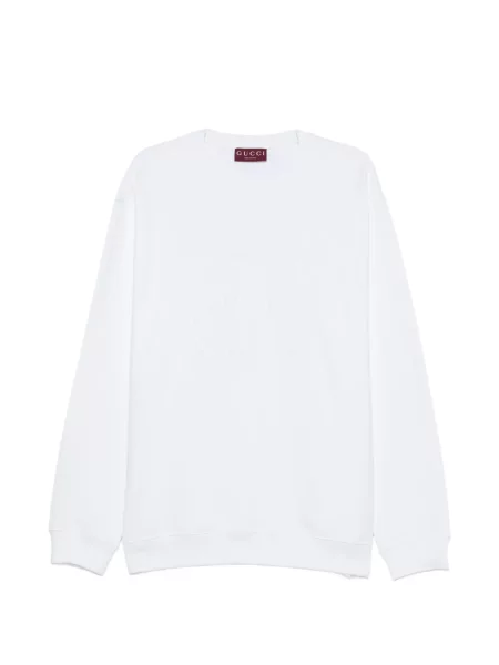 Hanorac Gucci cu broderie alb