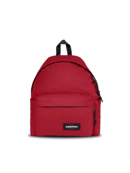 EASTPAK Hátizsák sötétvörös / fekete / fehér piros