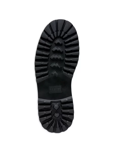 Botine Bogner cu șireturi din dantelă maro