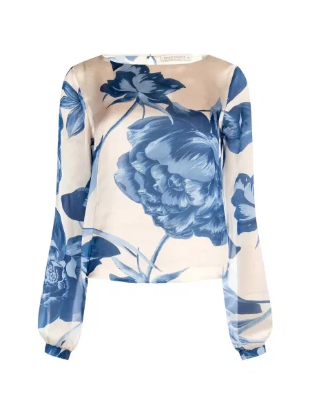 Bluză Rinascimento albastru