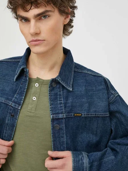 G-Star Raw Geacă de blugi Utility albastru