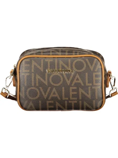 VALENTINO Torba za čez ramo REGINA temno / temno rjava bež