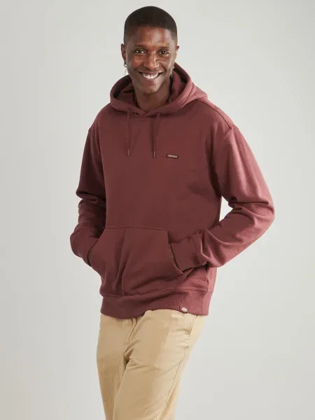 Mikina s kapucňou Dickies vínová