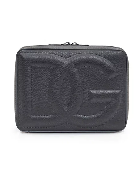 Torba crossbody Dolce And Gabbana szara