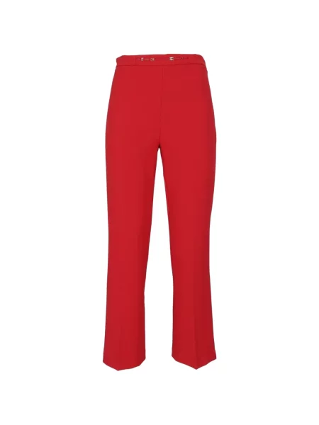 Pantaloni Elisabetta Franchi roșu