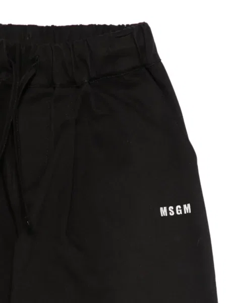 Spodnie dziecięce Msgm czarne