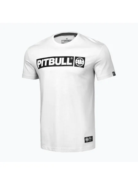 Tricou pentru bărbați Pitbull West Coast T-S Hilltop white alb