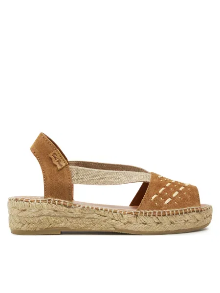 Еспадрильї Toni Pons Edith Cuiro коричневі