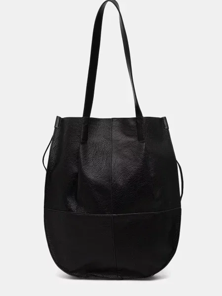 Medicine kabelka typu shopper dámska z imitácie kože čierna
